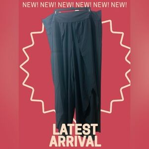 HALARA Elegant Black Palazzo Pants 3X NWT